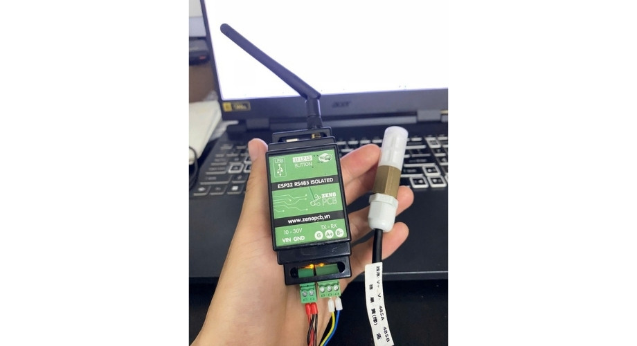 Hướng Dẫn ESP32 Đọc Dữ Liệu Qua Modbus RTU Và Kết Nối WiFi