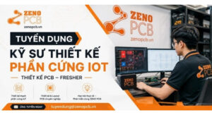 Tuyển dụng Kỹ sư thiết kế phần cứng IOT/ Thiết kế PCB – Fresher
