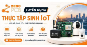 Tuyển dụng Thực tập sinh thiết kế phần cứng điện tử PCB
